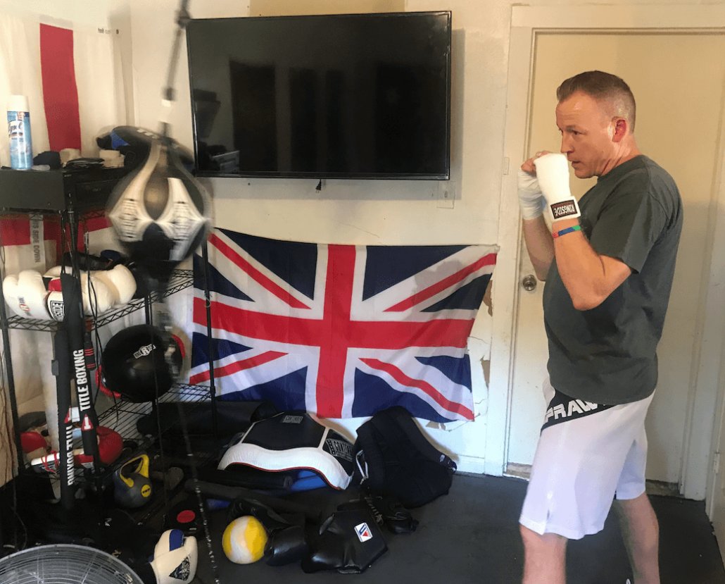 Boxing technique training at Empire Boxing DFW - private lessons Dallas Fort Worth